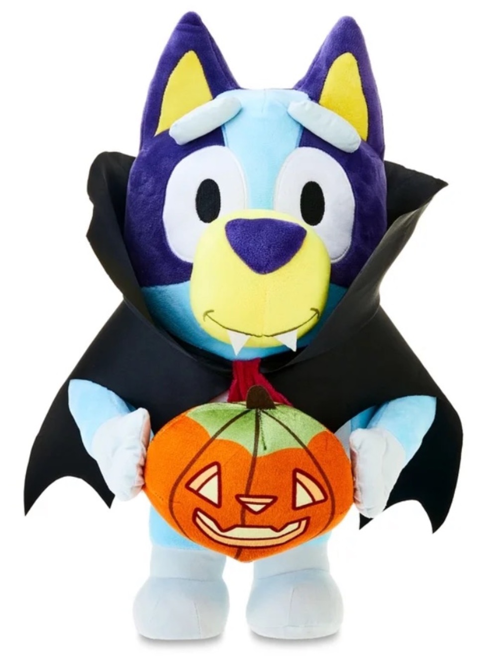 BLUEY NWT Halloween porch door greeter -vampire/pumpkin